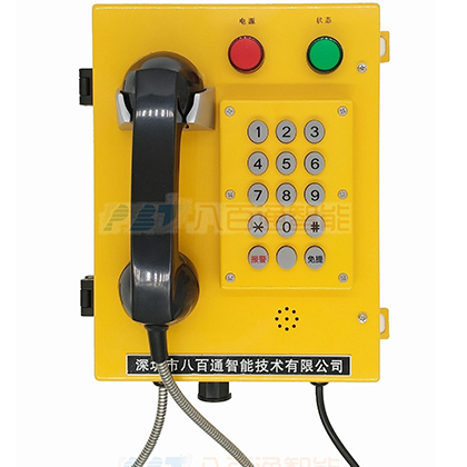 IP網(wǎng)絡(luò)工業(yè)防水電話機-工業(yè)防水防潮電話機系列